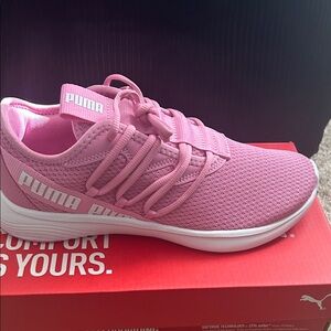 Puma SoftRide Women's Sneakers - Pink and White